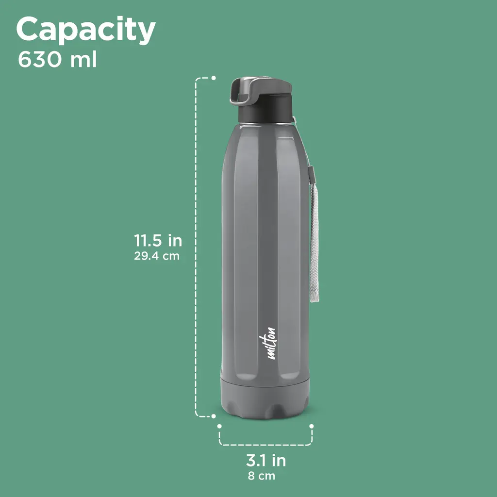 Milton Steel Meridian Insulated Water Bottle, view 12
