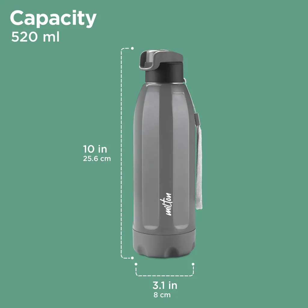 Milton Steel Meridian Insulated Water Bottle, view 13