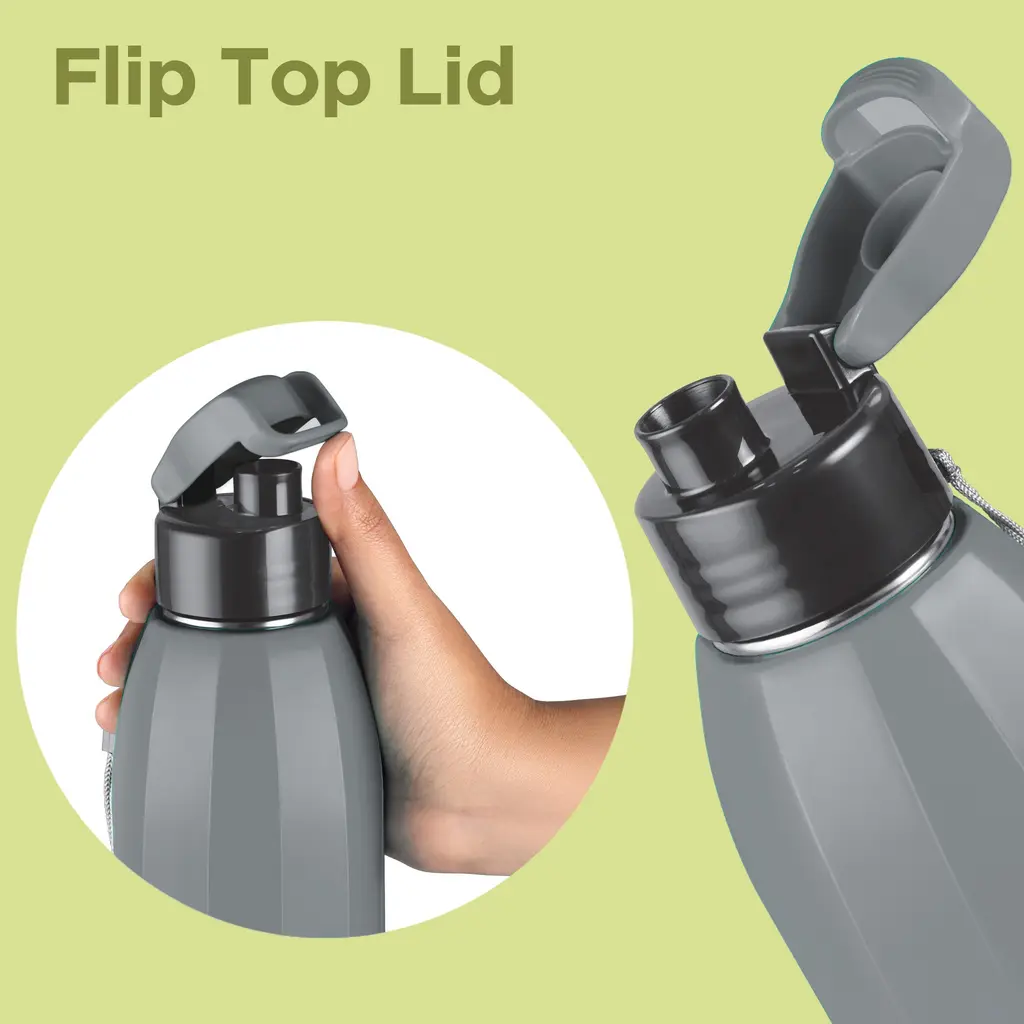 Milton Steel Meridian Insulated Water Bottle, view 16