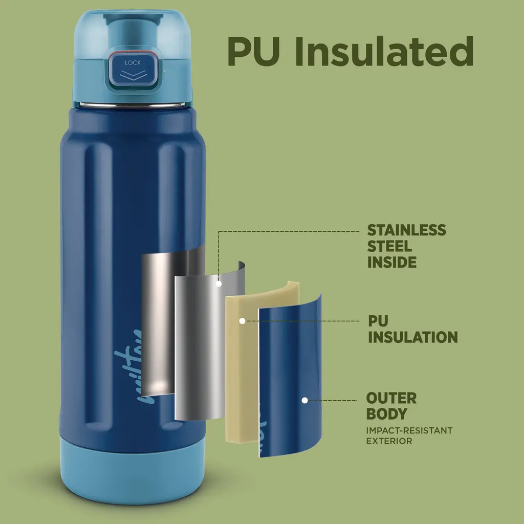 Milton Steel Taurus Water Bottle, view 2