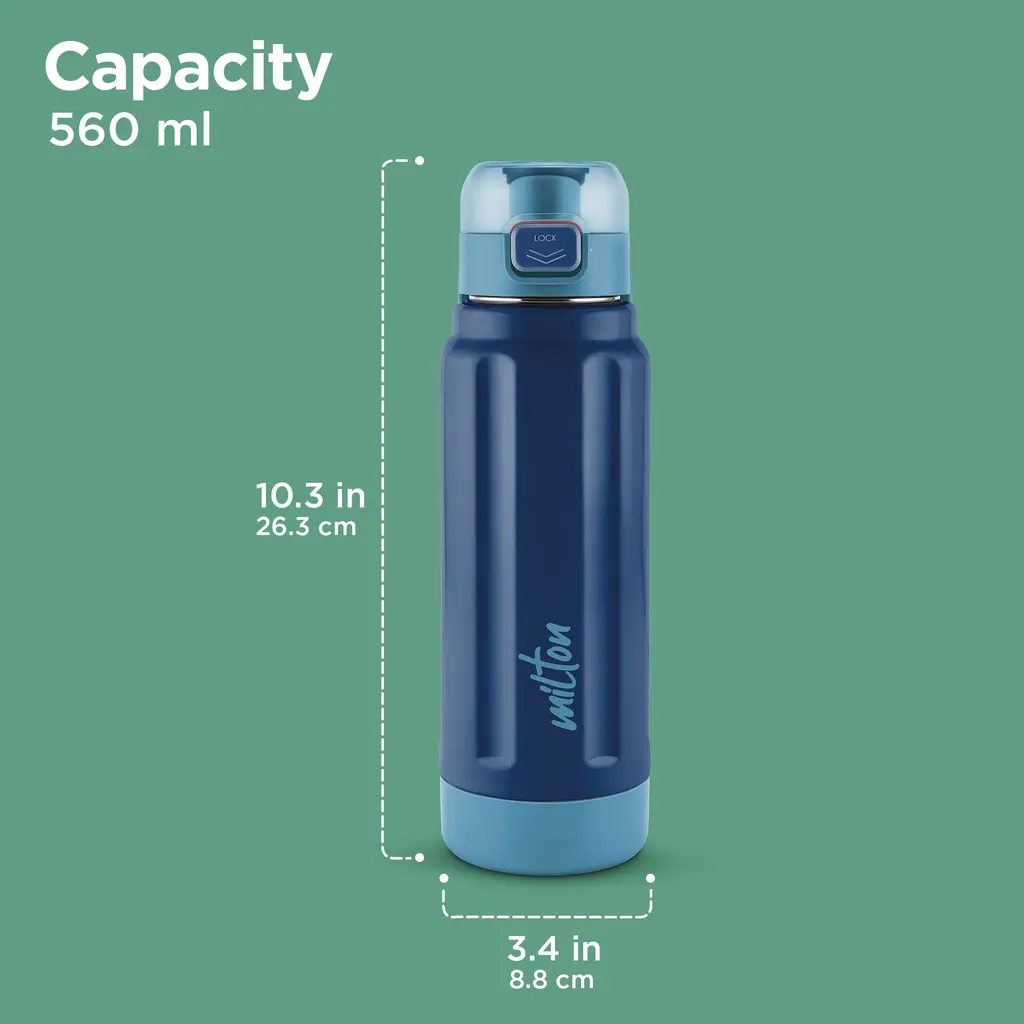 Milton Steel Taurus Water Bottle, view 4