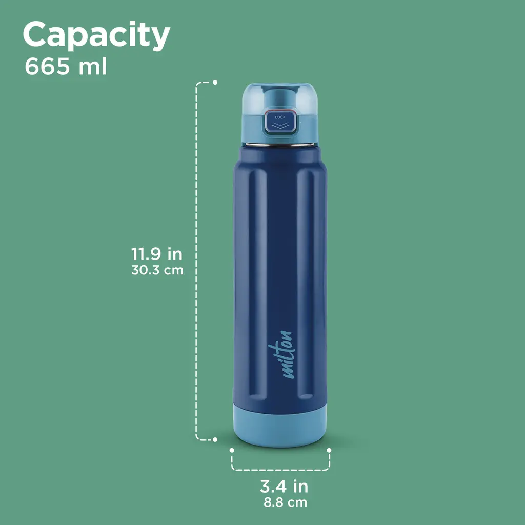 Milton Steel Taurus Water Bottle, view 5