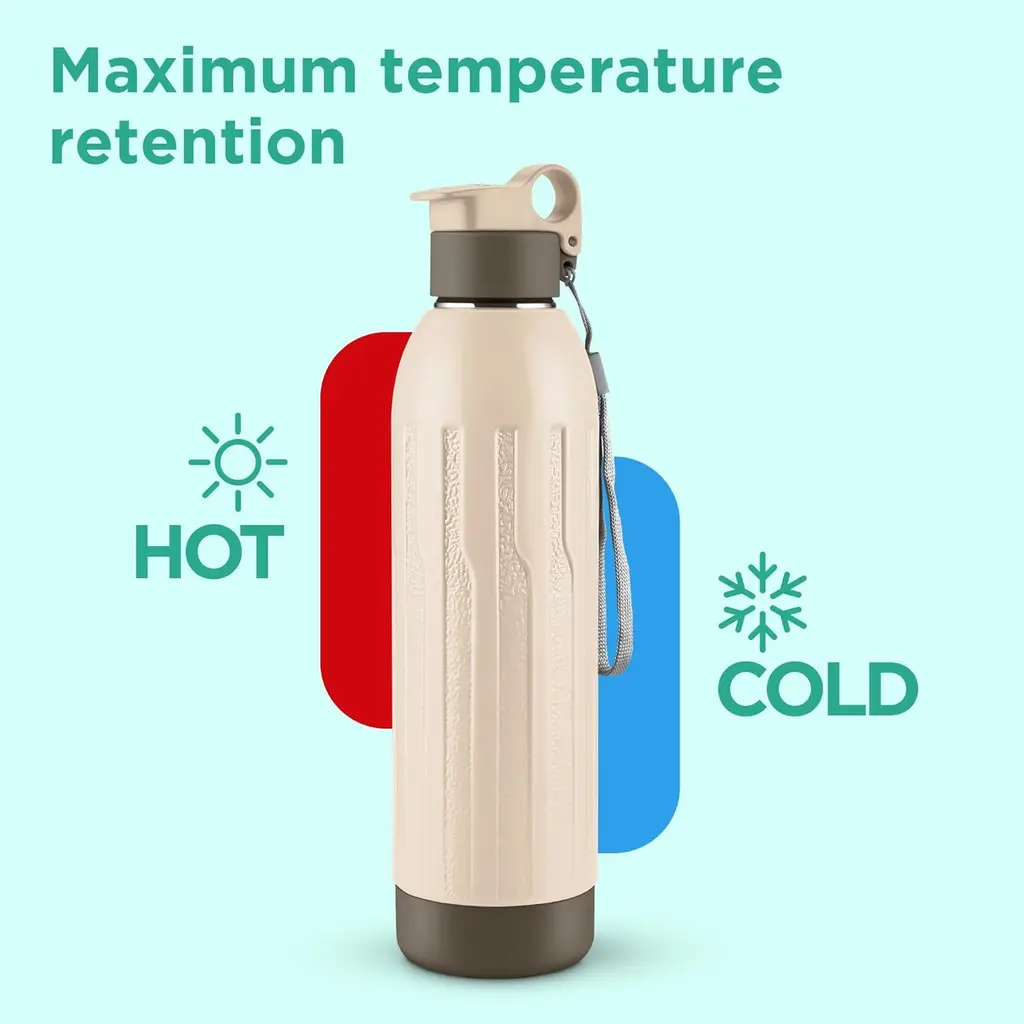 Milton Steel Vigor Insulated Water Bottle, view 2