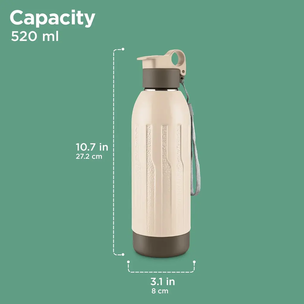 Milton Steel Vigor Insulated Water Bottle, view 4