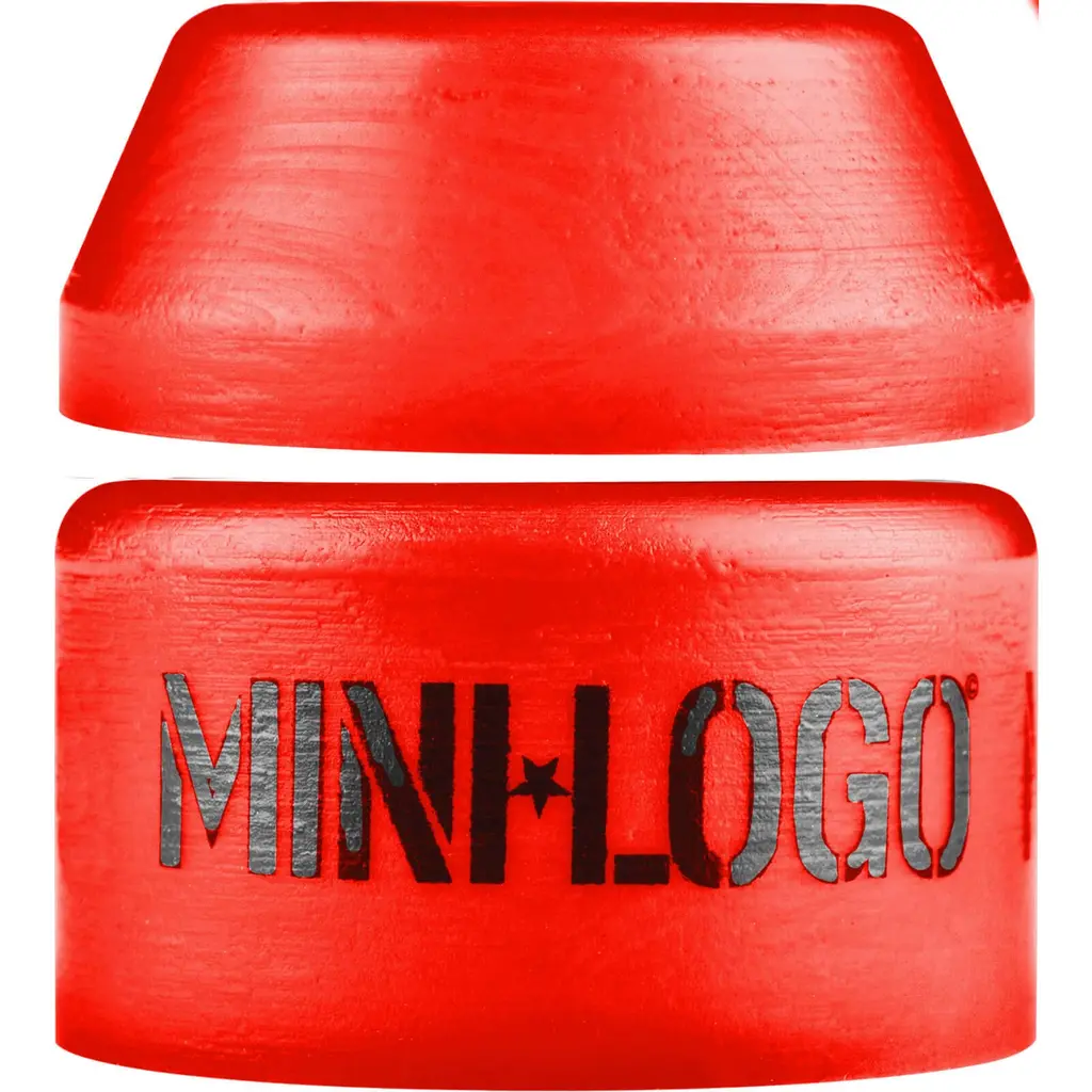 Mini Logo Hard Cone / Barrel Red Bushing Set - 100a