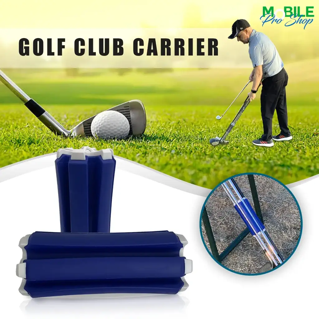 Mobile Pro Shop Golf Club Carrier Holds up to 6 Golf Clubs, Keeps Your Clubs Visible — Golf