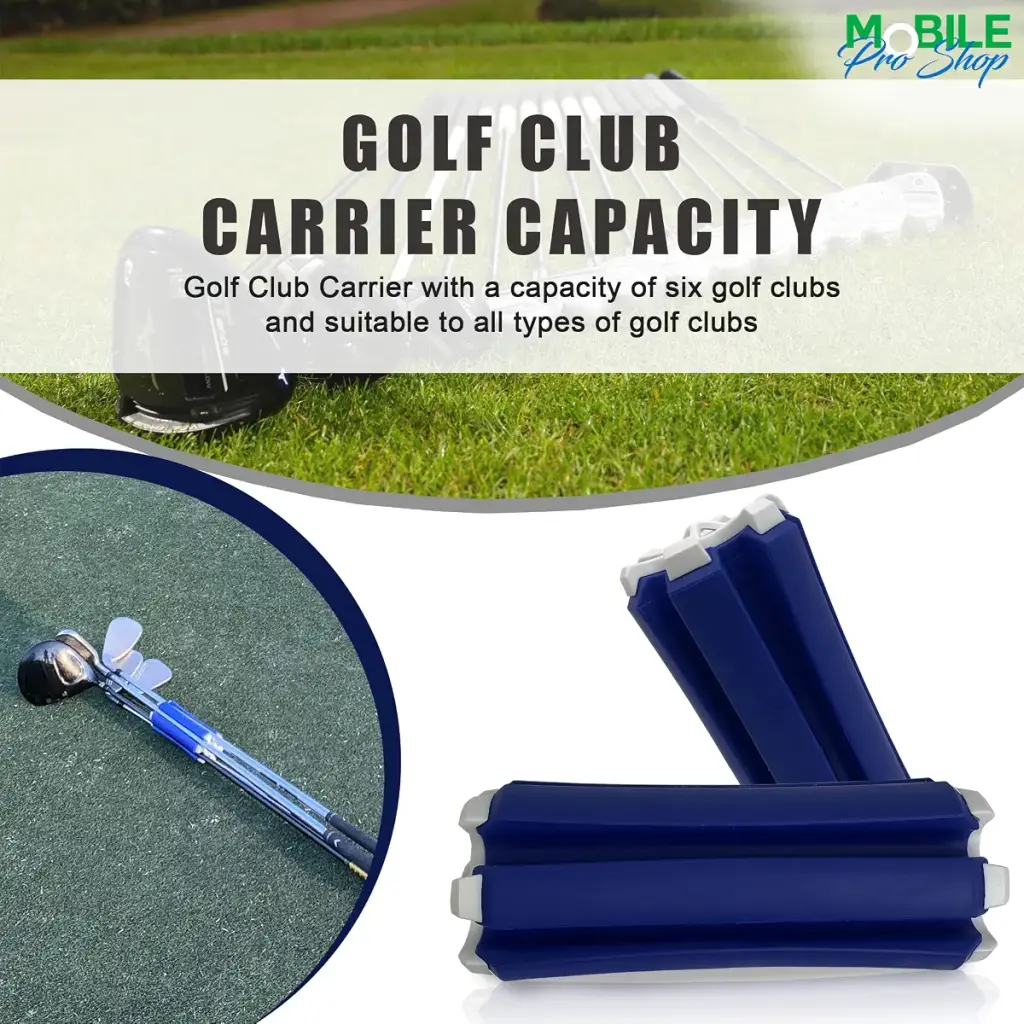 Mobile Pro Shop Golf Club Carrier Holds up to 6 Golf Clubs, Keeps Your Clubs Visible — Mobile Pro Shop