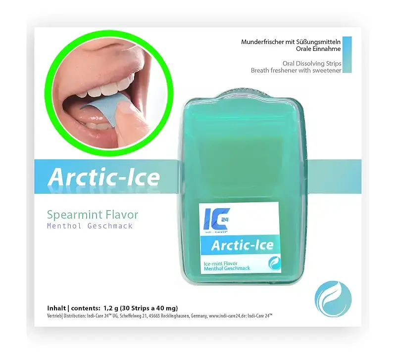 Mundgeruch bek mpfen Strips Atemfrisch Mundpflege frischer Atem Minze Menthol