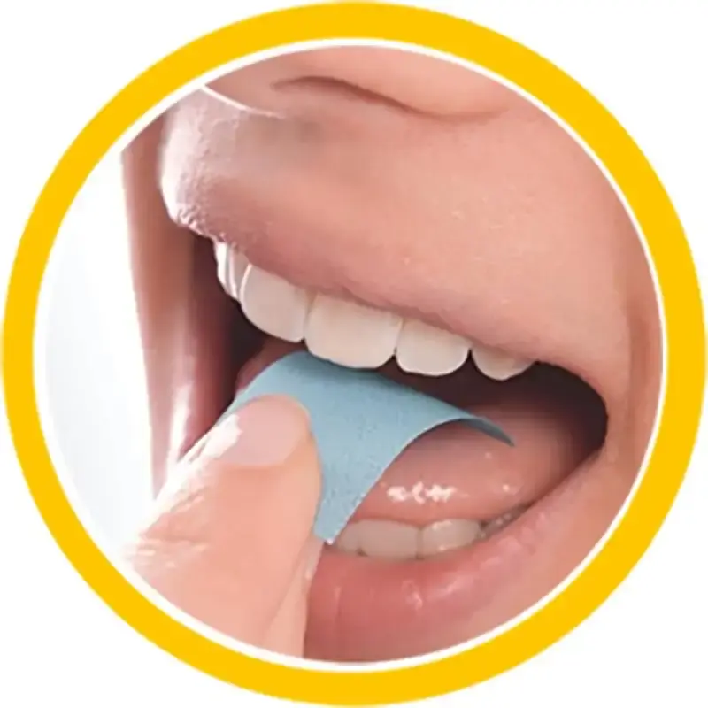 Mundgeruch bek mpfen Strips Atemfrisch Mundpflege frischer Atem Minze Menthol — Strips