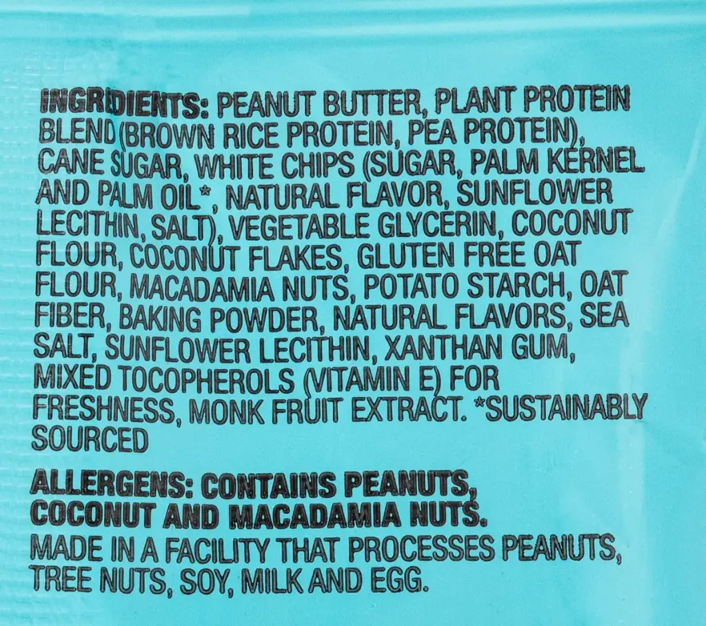 Munk Pack Coconut White Chip Macadamia Protein Cookie with 16 Grams of Protein | Soft — Sports Nutrition
