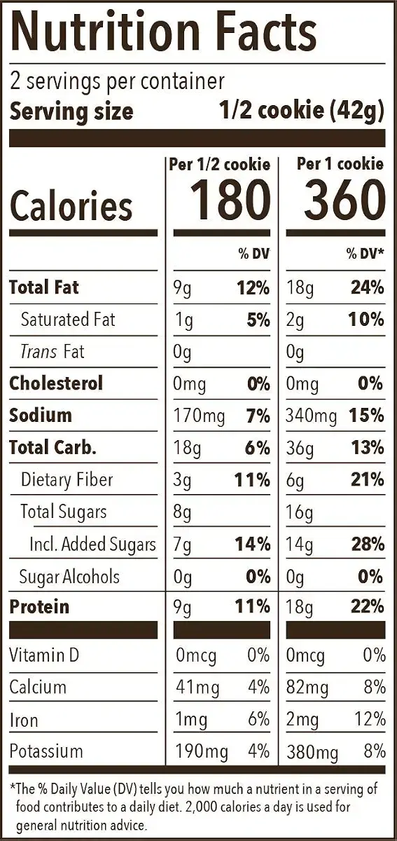 Munk Pack Protein Cookie, Snickerdoodle, 1 Cookie, 2.96 Ounce — Sports Nutrition