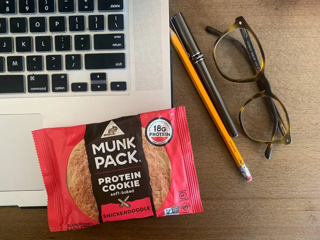 Munk Pack Protein Cookie, Snickerdoodle, 1 Cookie, 2.96 Ounce — 2.96 oz