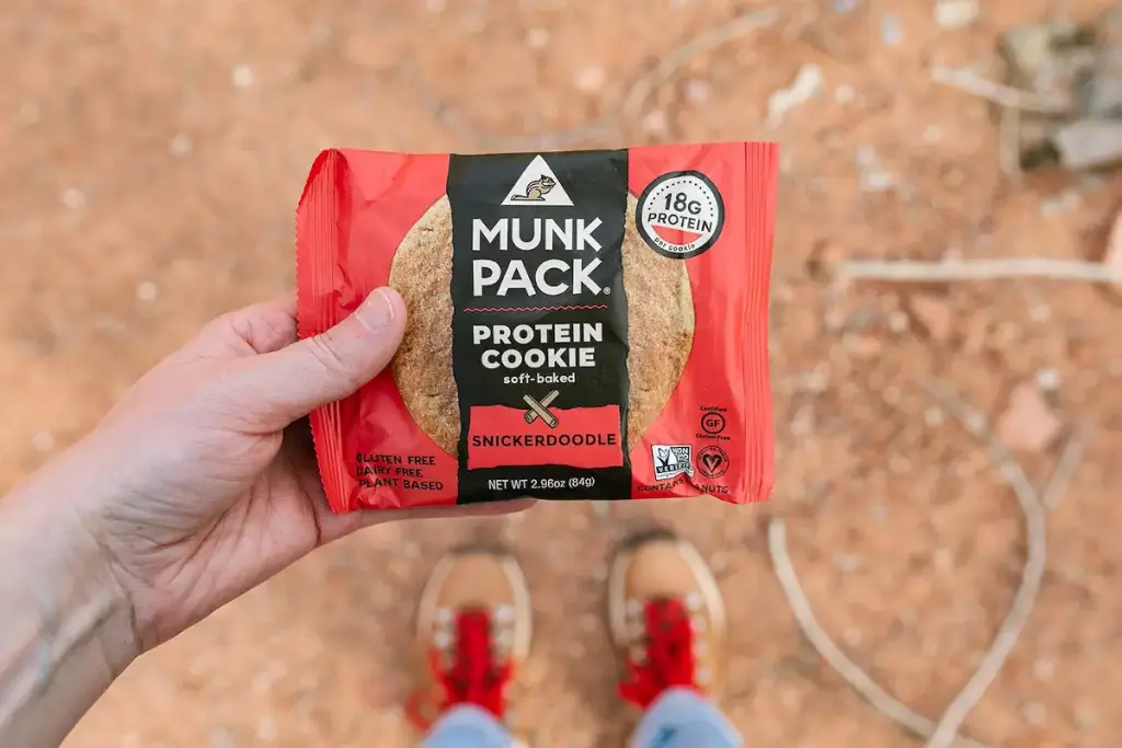 Munk Pack Protein Cookie, Snickerdoodle, 1 Cookie, 2.96 Ounce — Sports Nutrition