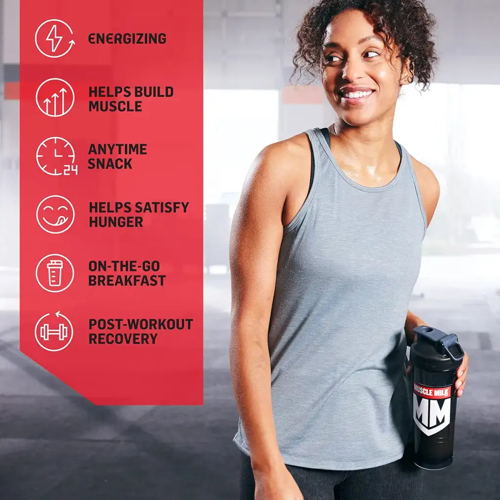 Muscle Milk Genuine Protein Powder Chocolate 1.93 Pounds 12 Servings 32g Protein 3g Sugar — Powder