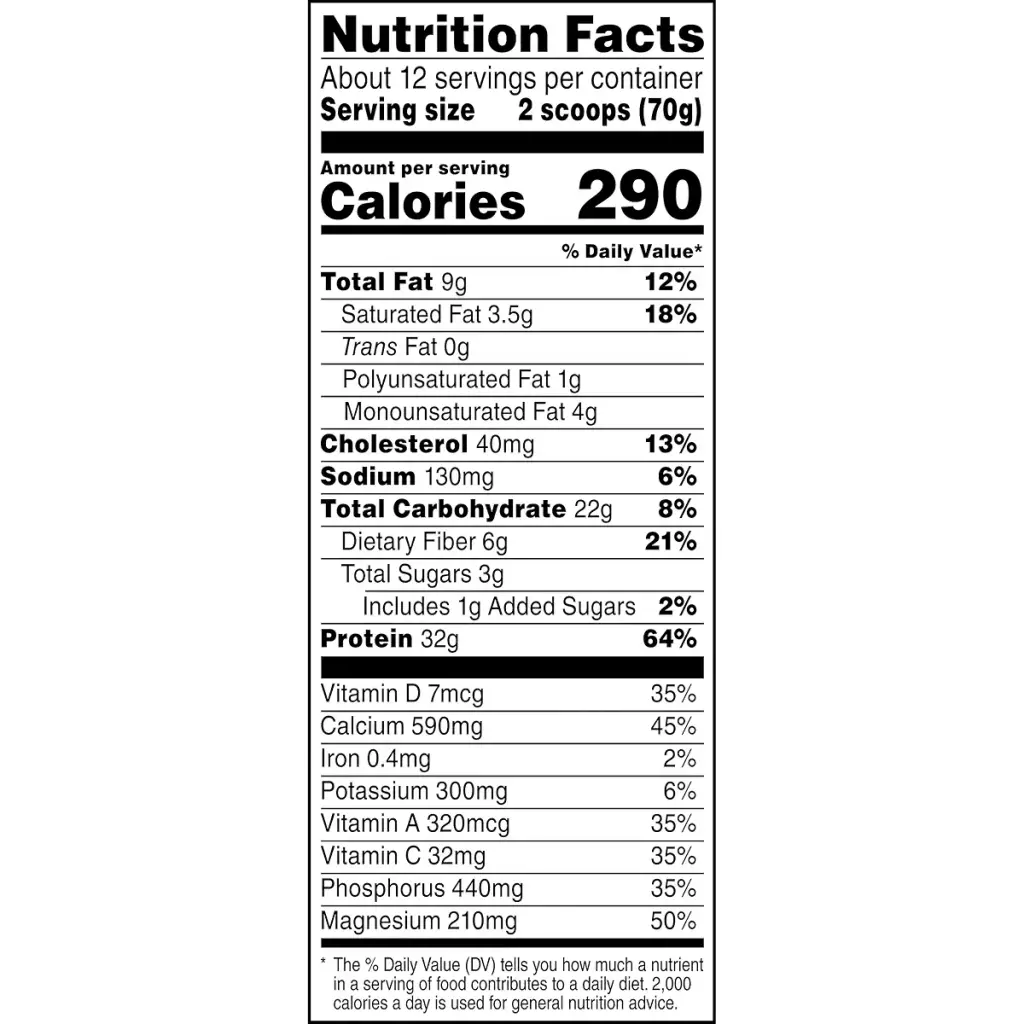 Muscle Milk Genuine Protein Powder Cookies 'N Cr me 1.93 Pounds 12 Servings 32g Protein — Sports Nutrition