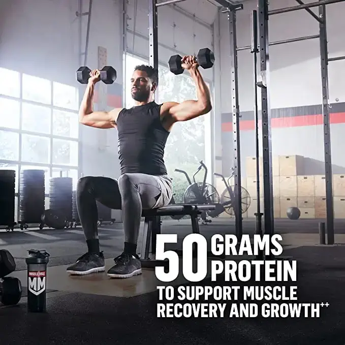 Muscle Milk Pro Series Protein Powder Supplement, Knockout Chocolate, 2 Pound, 11 — 2 lb