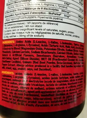 Mutant BCAA 9.7 Supplement BCAA Powder with Micronized Amino Acid and Electrolyte Support — Powder