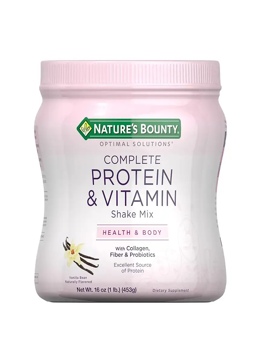 Nature's Bounty Optimal Solutions Protein Powder with Vitamin C Vanilla