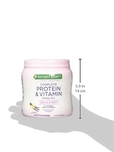 Nature's Bounty Optimal Solutions Protein Powder with Vitamin C Vanilla — Powder