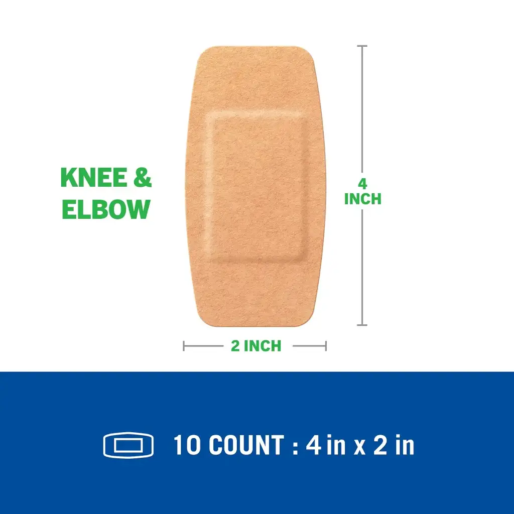 Nexcare Ultra Stretch Bandages CS103-CA Knee & Elbow 10/Pack Knee & Elbow 10 Count — Sleep Wellness