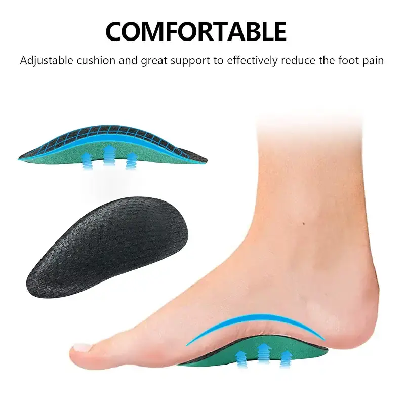 NICEWIN Foot Arch Support for Men & Women Elastic Copper Bandage Foot Care Brace for Pain — Body Support