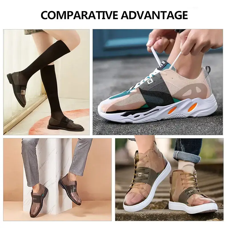 NICEWIN Foot Arch Support for Men & Women Elastic Copper Bandage Foot Care Brace for Pain — Body Support