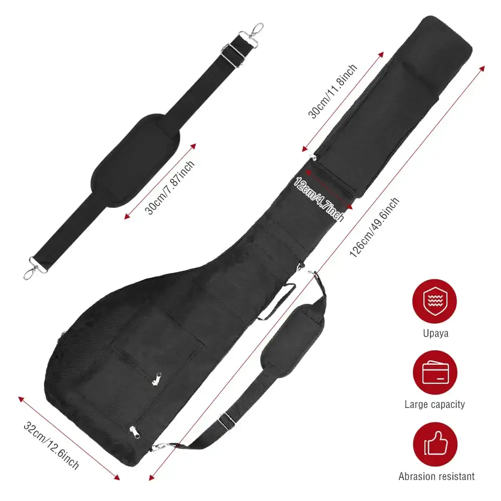 Number-one Golf Club Bag, Portable Foldable Golf Club Travel Bag for 8-10 Golf Clubs — Number-one