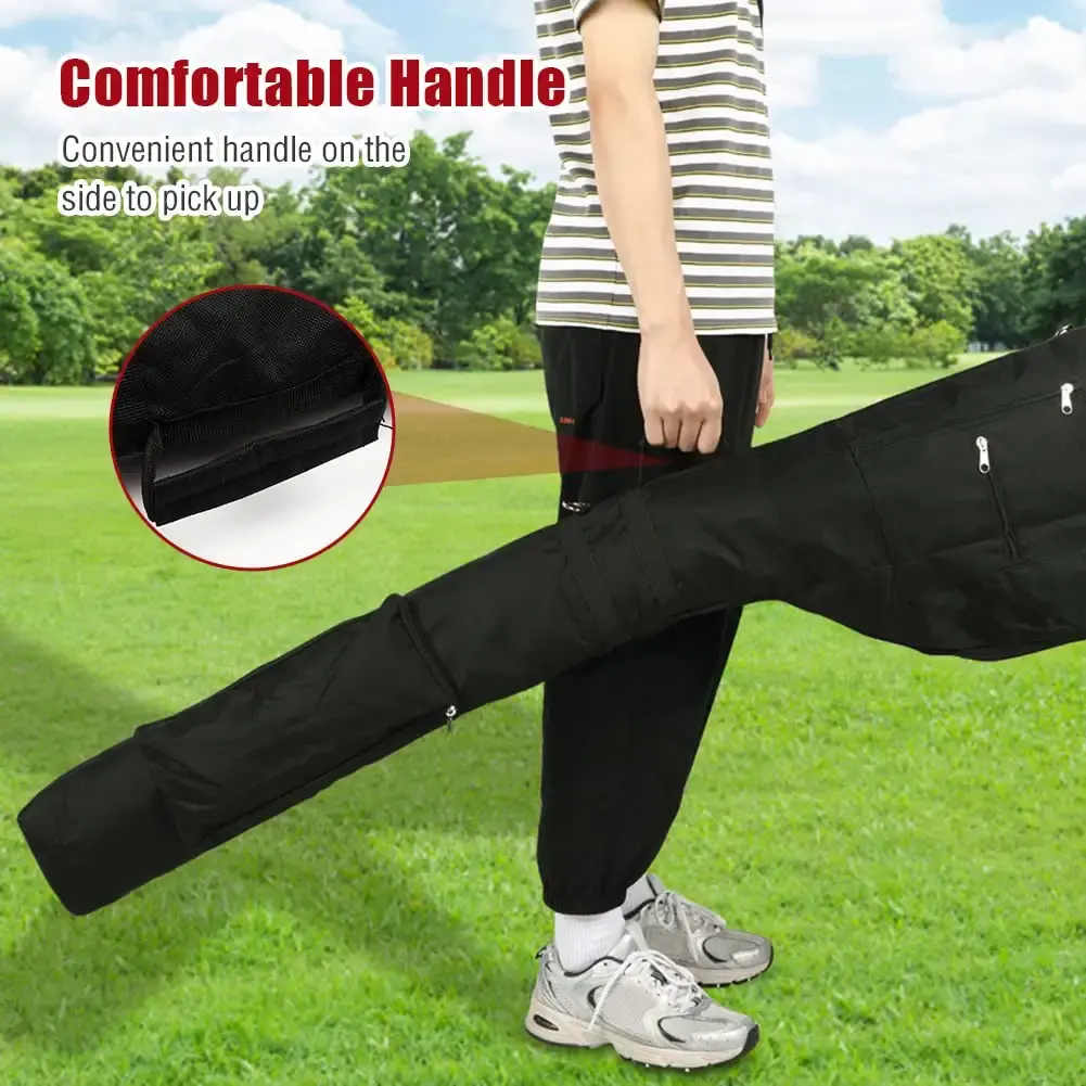 Number-one Golf Club Bag, Portable Foldable Golf Club Travel Bag for 8-10 Golf Clubs — Golf