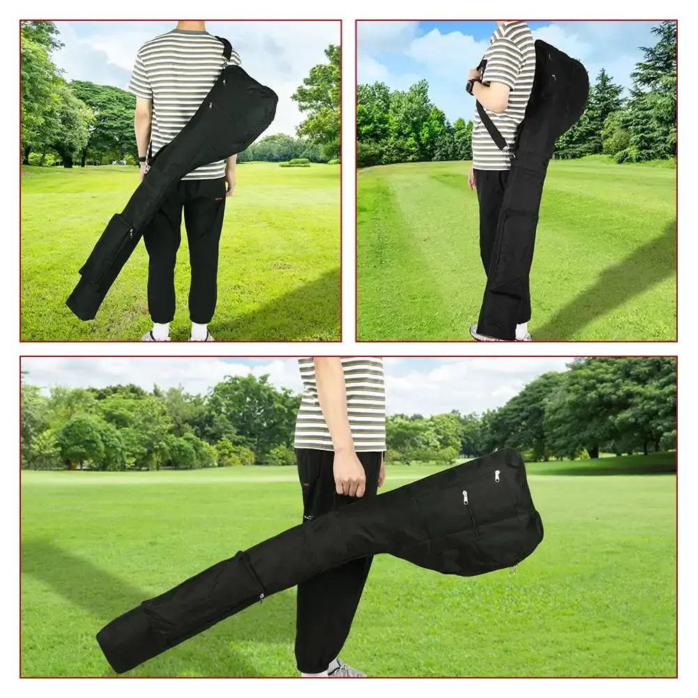 Number-one Golf Club Bag, Portable Foldable Golf Club Travel Bag for 8-10 Golf Clubs — Number-one