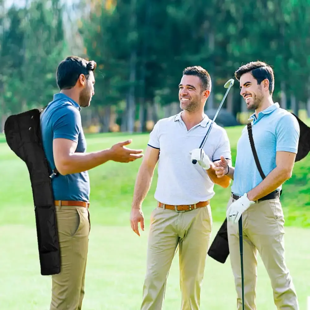 Number-one Golf Club Bag, Portable Foldable Golf Club Travel Bag for 8-10 Golf Clubs — Golf