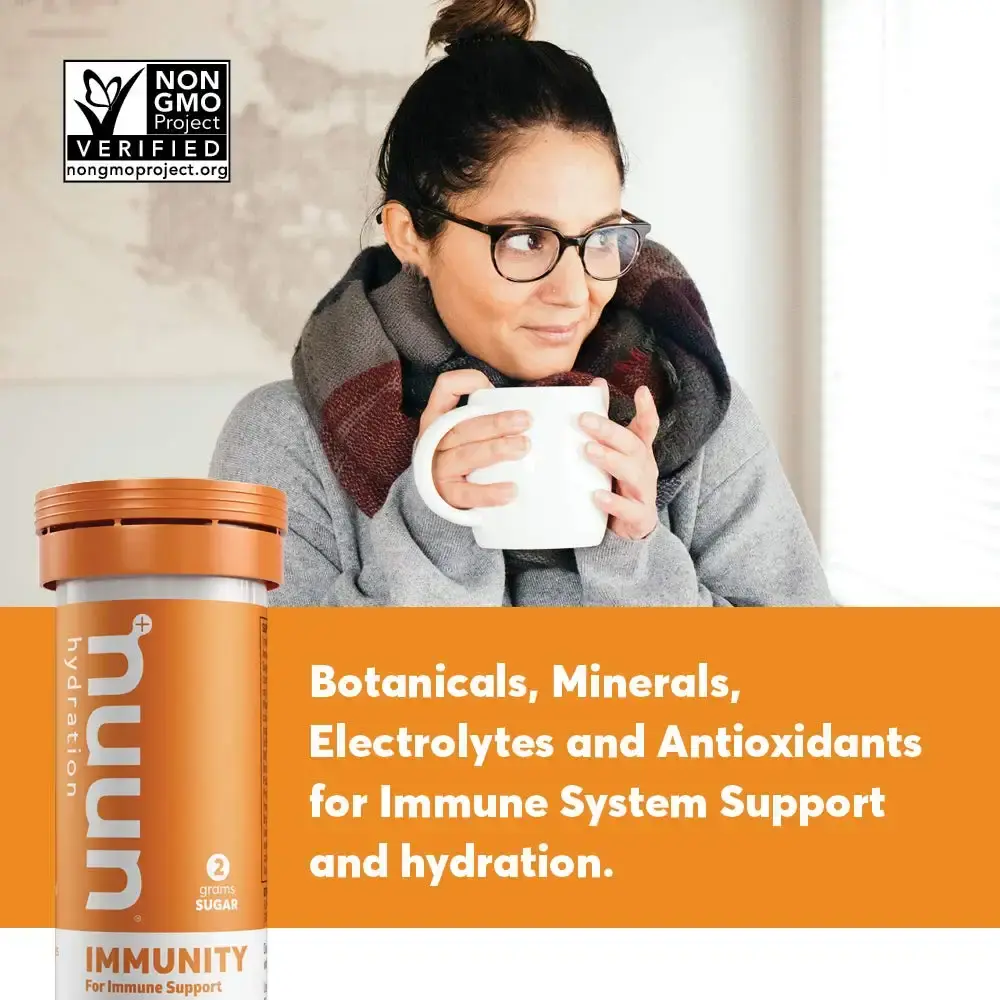 Nuun Complete Pack Sport, Vitamins, Immunity, and Rest Hydration Drink Tablets, Mixed, 42 — Tablets