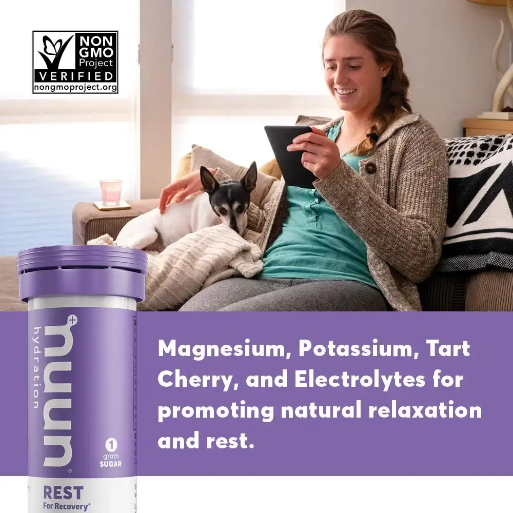 Nuun Complete Pack Sport, Vitamins, Immunity, and Rest Hydration Drink Tablets, Mixed, 42 — pack of 42