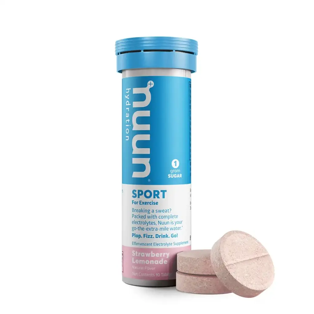 Nuun Hydration: Strawberry Lemonade Electrolyte Drink Tablets (2 Tubes of 10 Tabs) — Tablets
