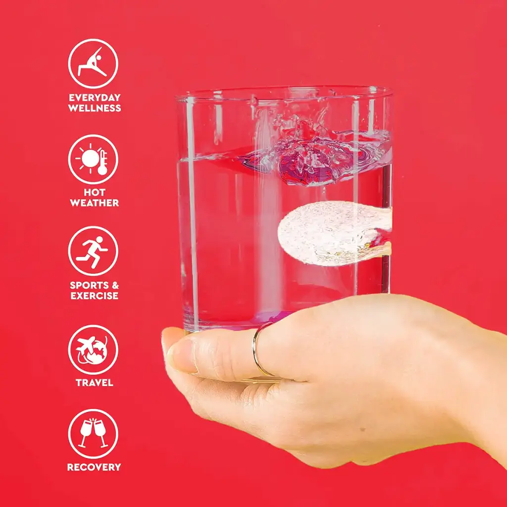 O.R.S Hydration Tablets with Electrolytes Vegan Gluten and Lactose Free Formula — Vitamins