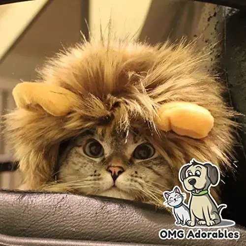 OMG Adorables Lion Mane Costume for Cat — Pet