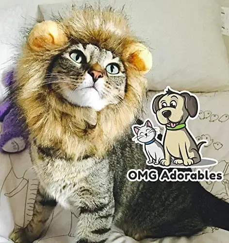 OMG Adorables Lion Mane Costume for Cat — Pet