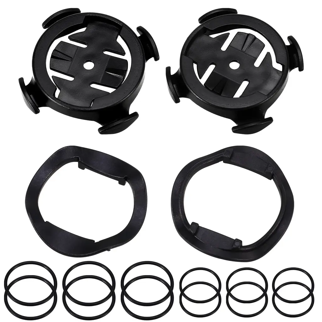 OpoPark bicycle bracket Compatible with Garmin GPS 2 pieces of bicycle bracket bicycle computer handlebar bracket front bracket compatible with Garmin Edge 200/500/520/800/1000