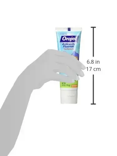 Orajel Kids Paw Patrol Anti-Cavity Fluoride Toothpaste, Natural Fruity Bubble Flavor — Oral Care