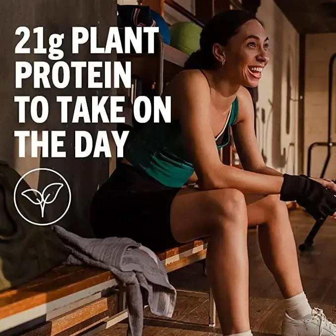 Orgain Organic Vegan Protein Powder Churro Caramel Swirl - 21g of Plant Based Protein Low — Caramel