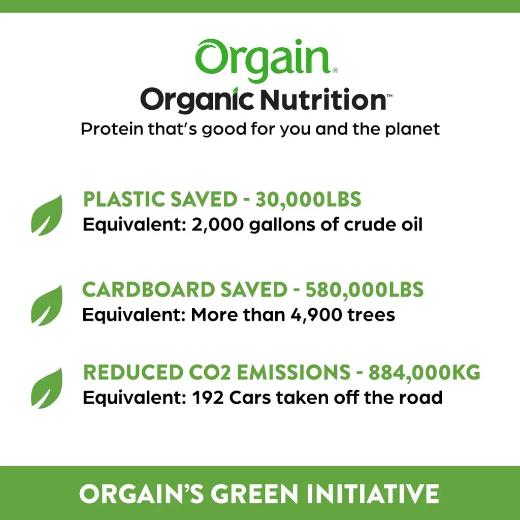 Orgain Vegan Protein Powder + Oatmilk, Vanilla Bean, 20g of Plant Based Protein, 2g of — Vanilla