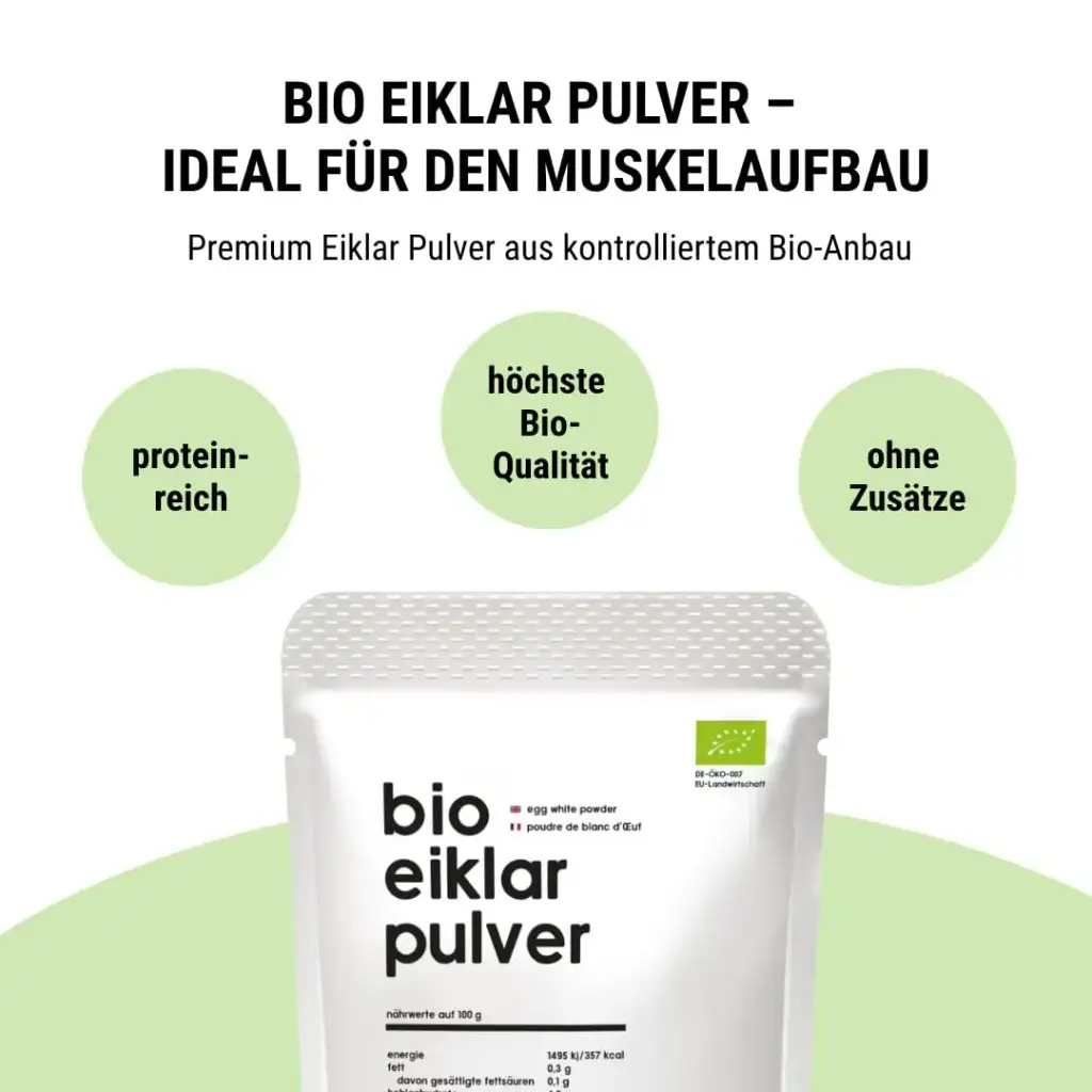 Organic Workout Organic egg white powder pure egg white protein from organic eggs for — 175 g