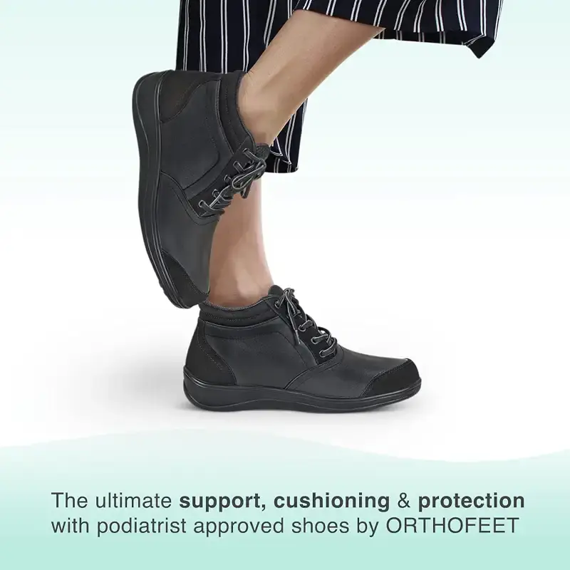 Orthofeet Innovative Orthopedic Boots for Women - Ideal for Plantar Fasciitis Foot & Heel — Orthofeet