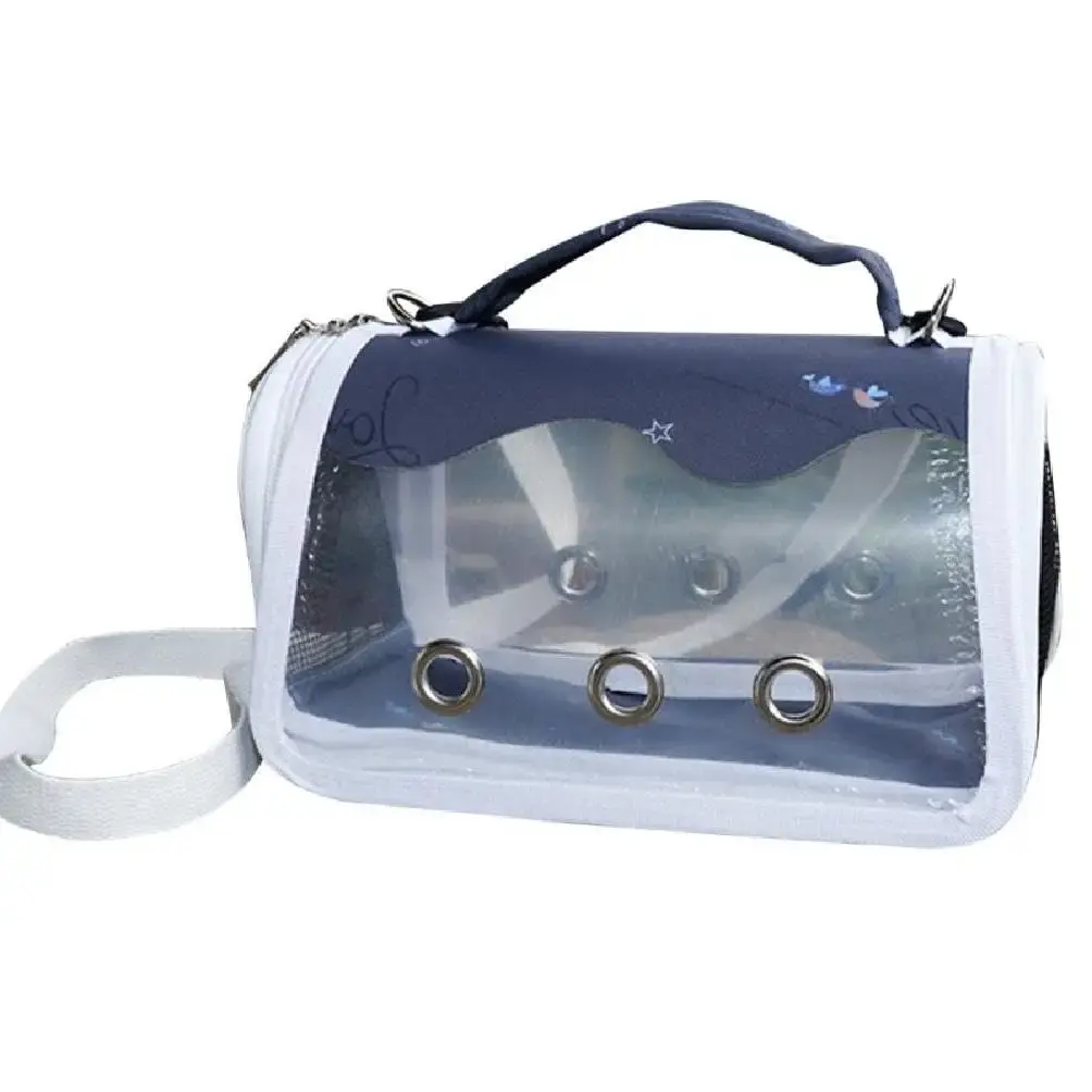 oueyfer Parrot Handbags with Standing Perch Breathable Outdoor Parrots Carry Bag Shoulder Bag for Travel Handbag Pet Supplies Travel Cage S 1