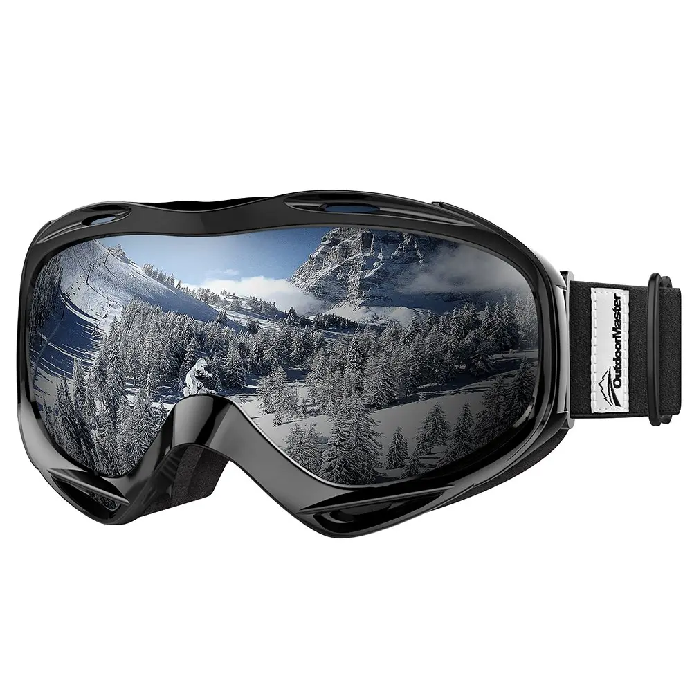 OutdoorMaster Ski Goggles OTG - Over Glasses Ski/Snowboard Goggles for Men, Women & Youth - 100% UV Protection A1-vlt 11%