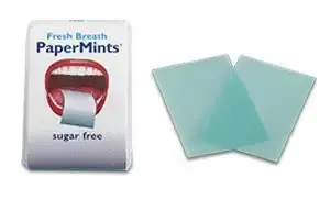 PaperMints Cool mint strips 3 x packs of 24 strips Sugar free