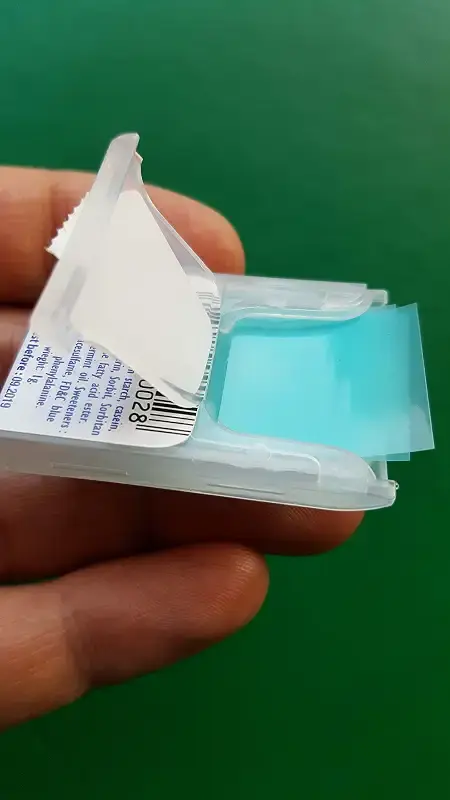 PaperMints Fresh Breath Strips one Box of 24 Pocket-Packs (24 Strips per Pocket-Pack) — Papermints