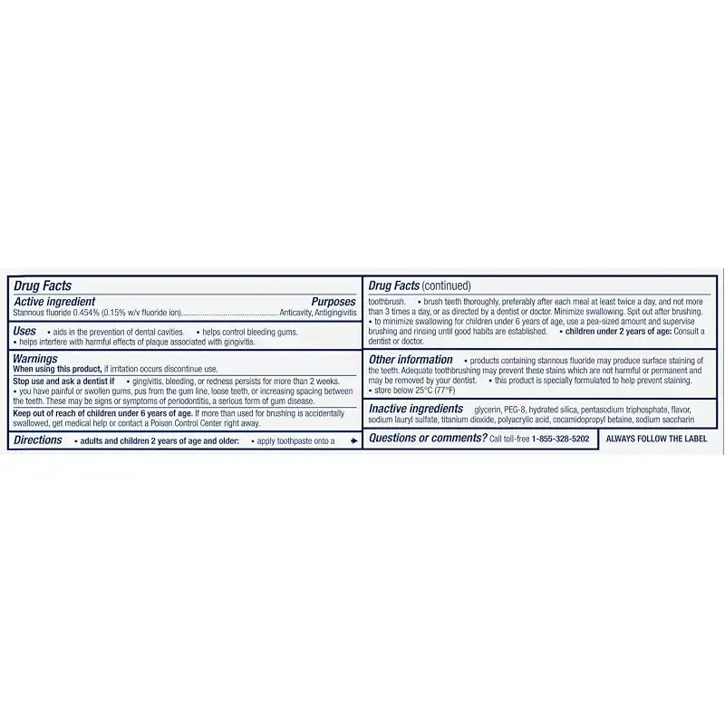 Parodontax Toothpaste for Bleeding Gums, Gingivitis Treatment and Cavity Prevention — Oral Care