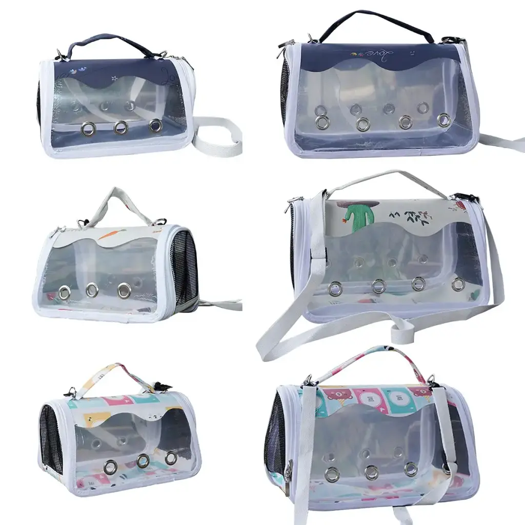 Parrots Outdoor Carriers Bag Portable Parrots Handbag With Standing Perch Bag For Parrots — Generic