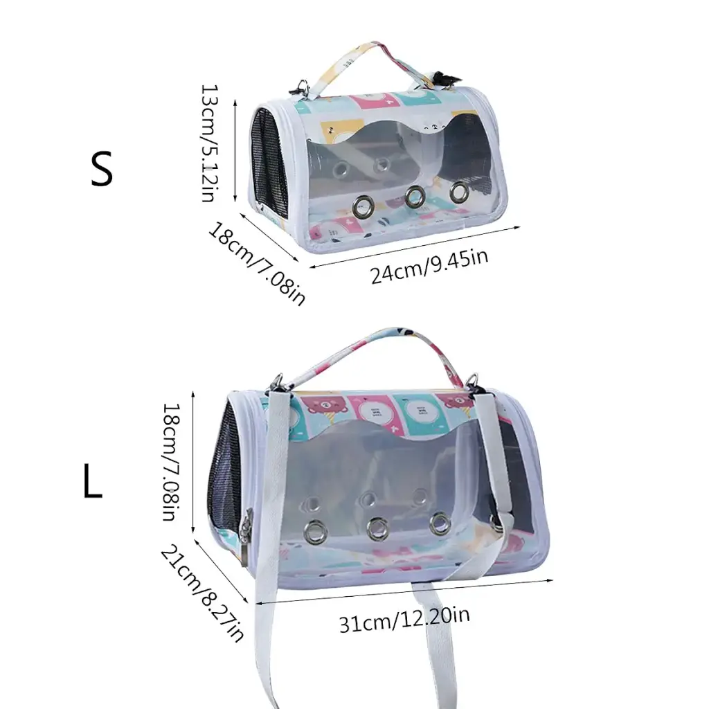 Parrots Outdoor Carriers Bag Portable Parrots Handbag With Standing Perch Bag For Parrots — Generic