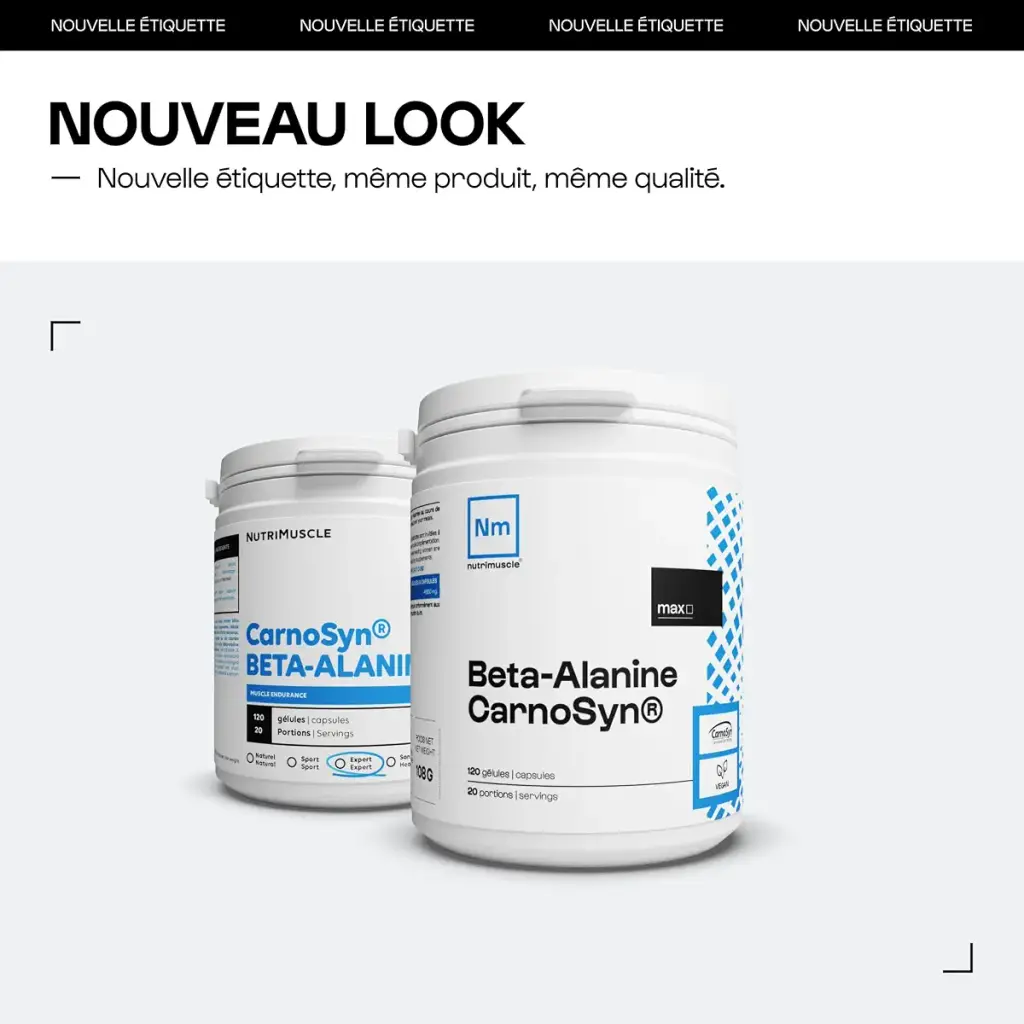 Patented Beta Alanine | Carnosyn 100% Pure Pre Workout Delays Fatigue Vegan Amino Acid — Capsules